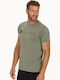 Virtus T-shirt Edwardo Logo 3158 Smoked Sage