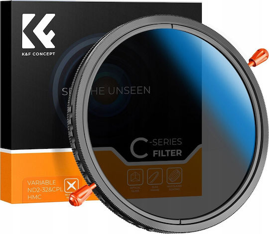 K&F Concept Filter CPL Durchmesser 72mm für Kameraobjektive
