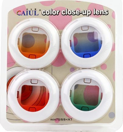 Fujifilm Filters 4 in 1 for Fujifilm Instax Mini Coloured Filter Kit for Camera Lenses