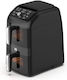 IQ Air Fryer with Double Detachable Bucket 11lt Black AF-008