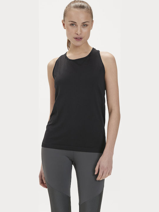 Athlecia Sleeveless Julee Loose Fit Seamless Top 1001 Black