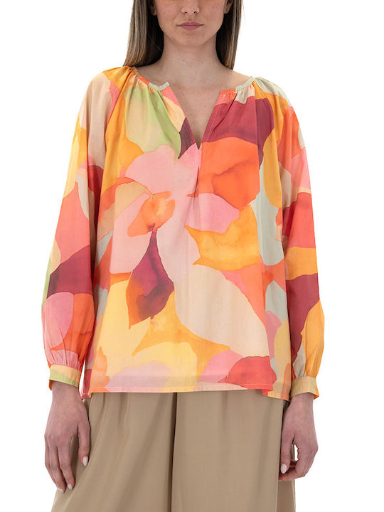 Black N Black Long Sleeve Blouse Women Black & Black Orange Green Pink S23b3072-One-Color
