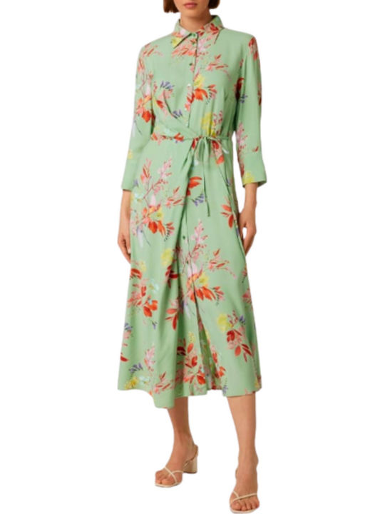 Penny Black Cerino Dress 12212123 Light Green Floral Γυναικείο Penny Black Cerino Dress 12212123 Light Green Floral Γυναικείο