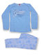 Pijamale Dama Great Albastru Deschis