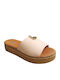 Blondie Anatomic Slippers Salmon Soft Insole Greek Made