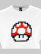 Super Mario Mushroom Sweatshirt White