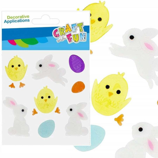Craft with Fun Aufkleber 12Stück