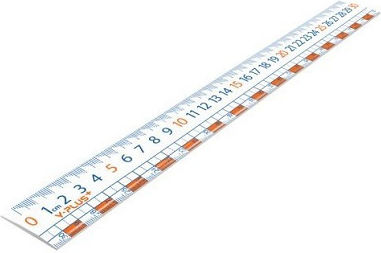 Правило Пластмасово 30 См Y-plus 309028