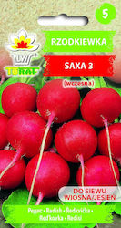Toraf Vegetable Seeds Radish Saxa 3 Pack 10g