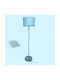 Oxygen Blue Mini Φωτιστικό Δαπέδου με Ντουί για Λαμπτήρα E27 Μπλε