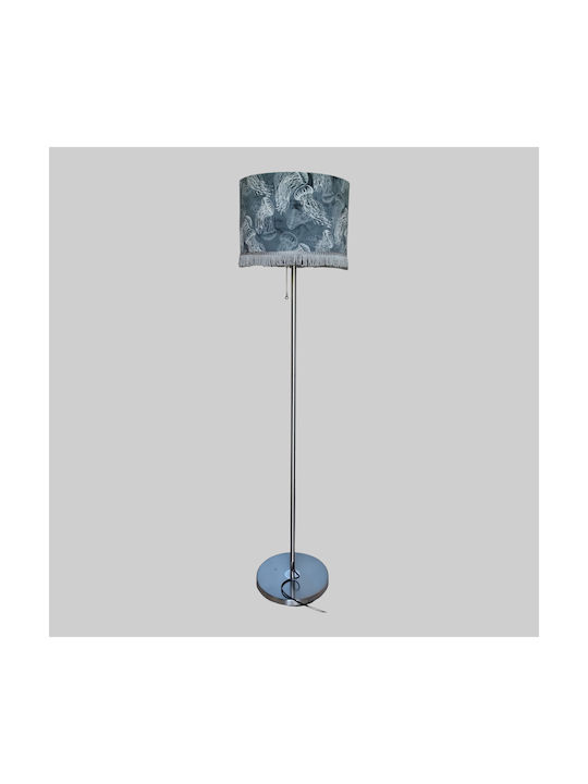 Oxygen Grey Meduse Stehleuchte mit Fassung für Lampe E27 Gray