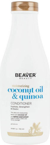 Beaver Cremă de Hidratare Descurcare cu Ulei de Cocos și Quinoa pentru Păr Deteriorat 730ml