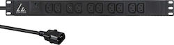 Lanview Power Strip Security 10 Sockets Lanview Power Strip Security 10 Sockets