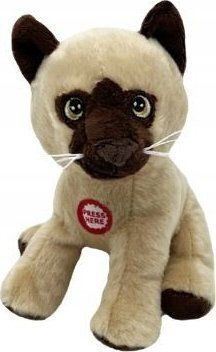 Tulilo Plush Kitten with Sound for Newborns 15 cm (Various Designs) 1pc