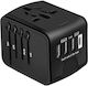BMax Адаптер за Контакти Universal с 4 USB Порта