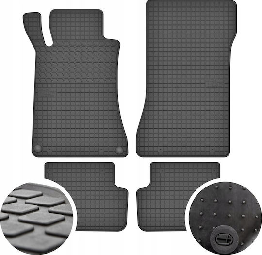 Geyerhosaja Gummi Fußmatten Mercedes Benz C W203 2000-2007