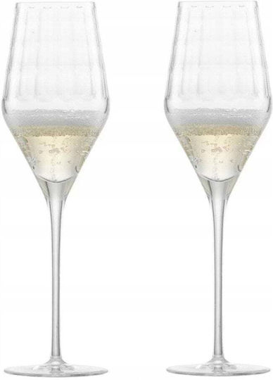 Zwiesel Glas Σετ Ποτήρια Σαμπάνιας από Γυαλί Κολωνάτα 253ml 2τμχ