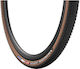 Bike Tyre Gravel Vredestein Aventura 700x38 38-622 Tubeless Ready Black Transparent