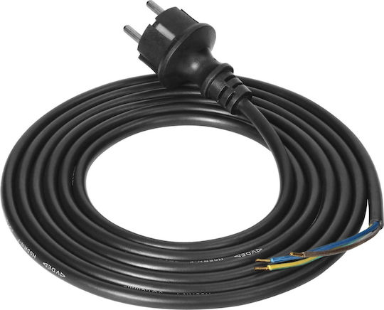 Orno Power Cord Connection Plug Rubber 3x1 5mm2 3m