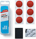 Weldtite Set Reparare Anvelope Puncture Red Devils Self Seal Patch Kit 6 X Autocolante Reparatoare Cutie 25 Buc Wld-1036