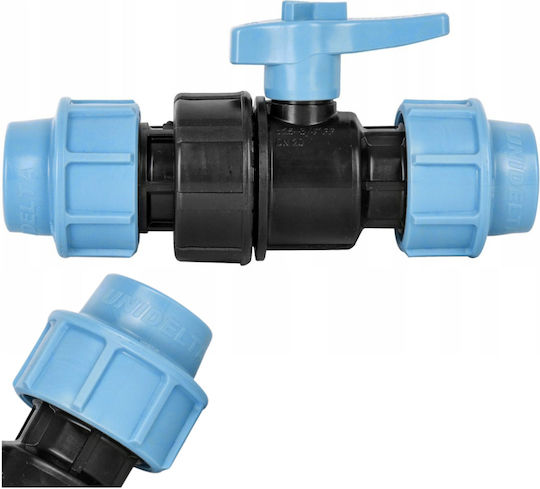 Pe Supapă cu Bilă 40 Mm Apă Pn16 Unidelta