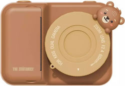 The Zoofamily Urban Zoo Bear Παιδική 48MP με Θερμική Εκτύπωση Μπεζ The Zoofamily Urban Zoo Bear Παιδική 48MP με Θερμική Εκτύπωση Μπεζ