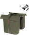 Basil City Double Pannier Bag Mik 28-32L Mik System Ready To Go Moss Green New 2025