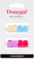 Donegal Σετ Κλιπς Πολύχρωμο 8τμχ