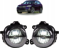 Mtuning Σετ Φώτων Ομίχλης Bmw X1 F48 X4 F26 X5 F15 X6 F16 X3 F25 2014-σήμερα