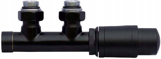 Tully Kombiniertes Thermostat-Set Schwarz Tztz C