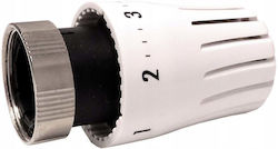 Diamond Thermostat Head Model 398 Mini White Art.398 Diamond Thermostat Head Model 398 Mini White Art.398