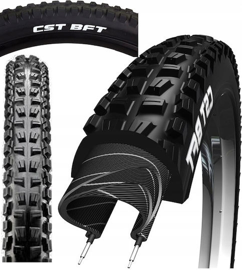 Cst Tire 26x2.4 Bft C1752 Wire 60-559 Cauciuc Bicicletă Fat Bike