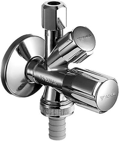 Schell Wasserhahn / Schalter Ecke 1/2" mit Verbinder