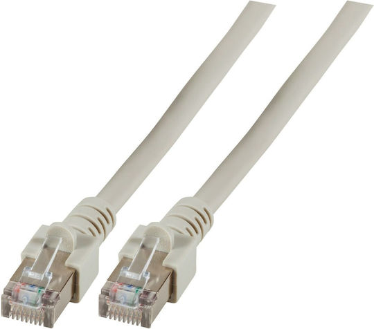 Patchcord RJ45 SF/UTP Cat.5e PVC CCA Gri 0,25m