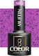 Activeshop Glossy Purple Nail Polish M04