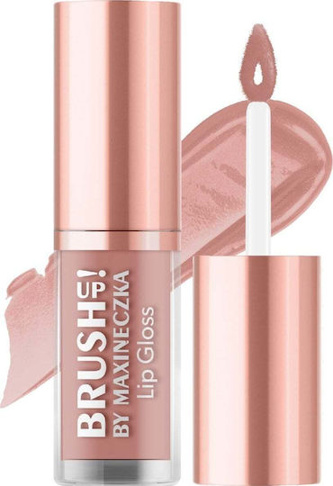 Claresa Brush Up By Maxineczka Lip Gloss 08 Cool Nude 3.8gr