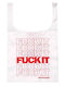 Huf Fuck It Packable Bodega Bag White