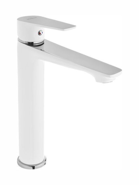 Invena Mixing Sink Faucet White