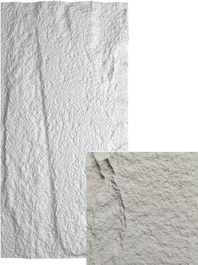 3D Стенен Панел С Лепило Сив 120x60x3см