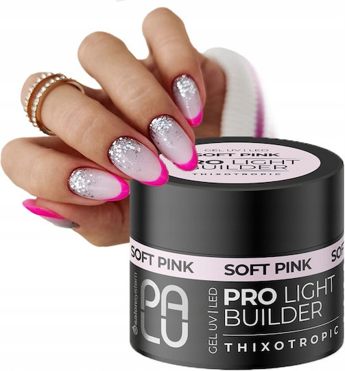 Palu Pro Light Builder Builder Gel Νυχιών Ροζ 45gr