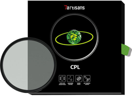 7artisans Set de filtre PL / CPL / Colorat Cu diametrul 58mm pentru obiective foto