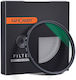 K&F Concept K&f Concept Slim Filtru CPL PL Colorat Diametru 37mm cu Filtru MC (Multi-Coated) pentru Obiective Foto