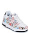 Kinder Sneakers mit Rollen Weiß