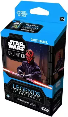 Star Wars Unlimited Tcg Legenden Force Spotlight Deck Darth Maul