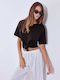 Women's Athletic T-shirt Black