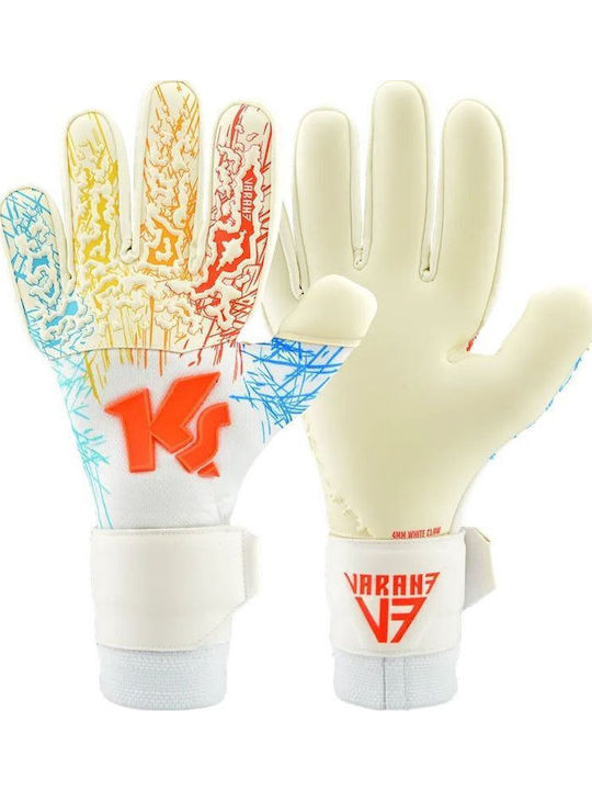 KEEPERsport Varan7 Голмански ръкавици за Възрастни Бели