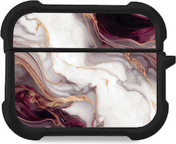 Sonique Marble Series Θήκη Σιλικόνης σε Μπορντό...
