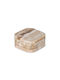 Design Is This Rotundă Suporturi pentru pahare din piatra Bej 10cm 4buc