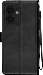 Avizar Case Oppo Reno 13 F 13 Fs Wrist Strap Flap Wallet Holder Black Avizar Case Oppo Reno 13 F 13 Fs Wrist Strap Flap Wallet Holder Black