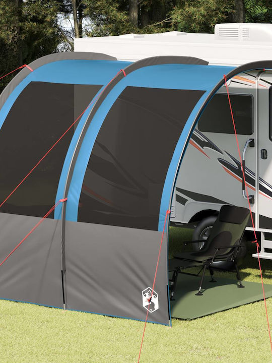 vidaXL Seitenmarkise Terrasse Blau 2.5x2.6m